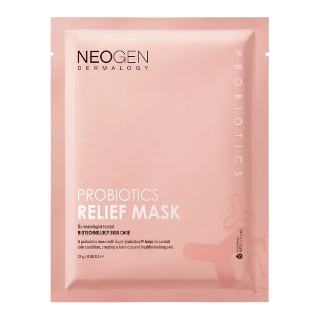 NEOGEN DERMALOGY Probiotics Relief Mask for Instant Hydration and Radiance